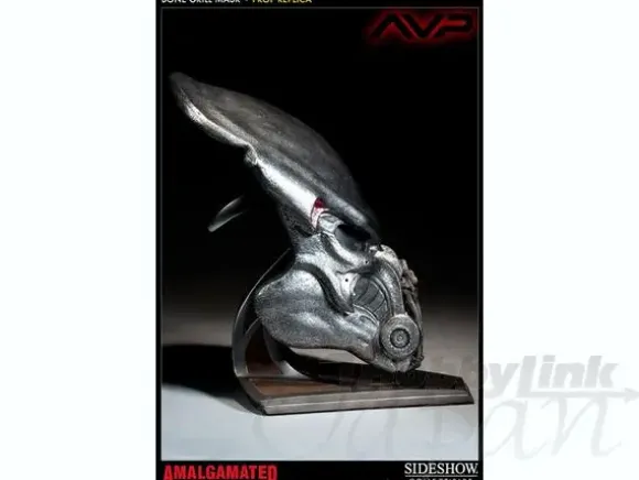 Alien vs Predator: Bone Grill Predator Mask Prop Peplica