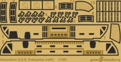 1/350 Arboretum for U.S.S. Enterprise Detail Set (for Polar Lights)