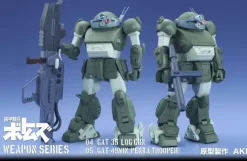 1/20 Armored Trooper Votoms: Weapon Series Resin Casting Assembly Kit No.5 GAT-49min Penta Trooper