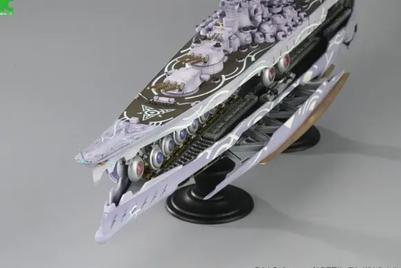 1/700 Arpeggio of Blue Steel Ars Nova Cadenza the Movie: Resin Casting Assembly Kit Flagship Super Battleship Yamato Expansion Form Conversion Kit
