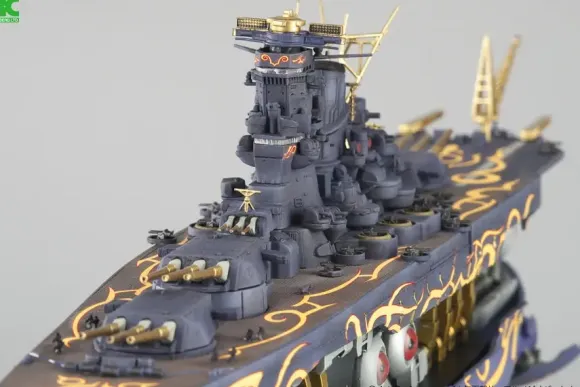 1/700 Arpeggio of Blue Steel Ars Nova Cadenza the Movie: Resin Casting Assembly Kit Super Battleship Musashi Expansion Form Conversion Kit