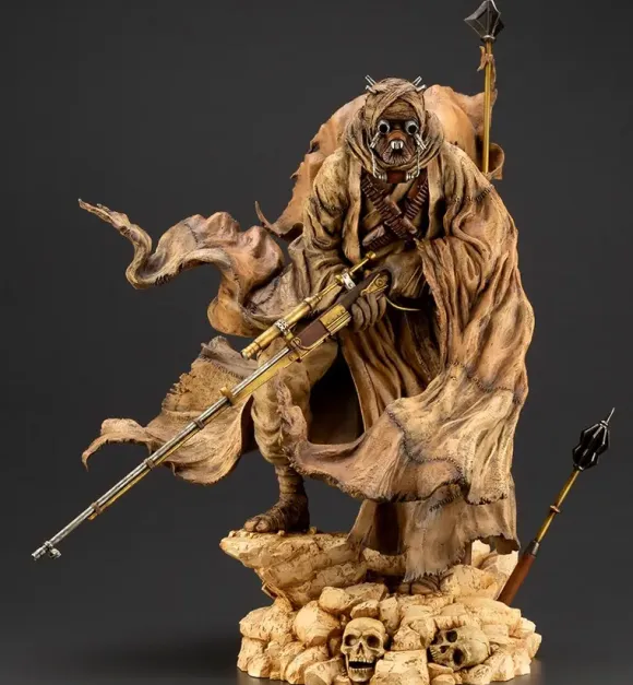 1/7 ARTFX Artist Series Tusken Raider Barbaric Desert Tribe PVC