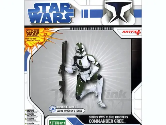 ARTFX+ Clone Wars Clone Troopers: Commander Gree