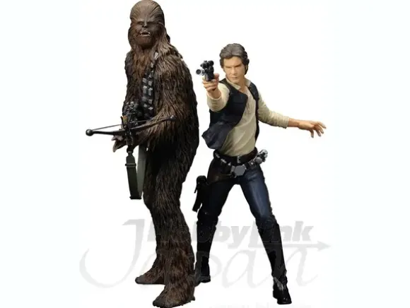 1/10 Artfx+ Han Solo & Chewbacca