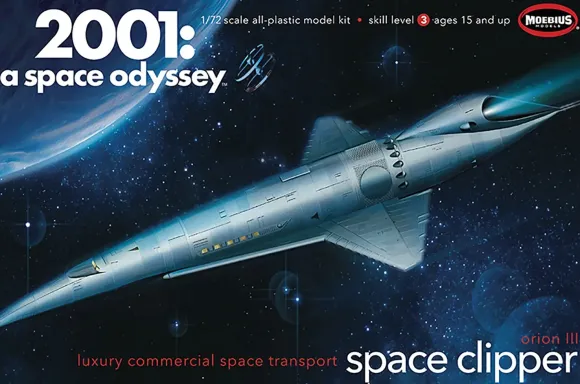 1/72 2001: A Space Odyssey Orion Space Clipper