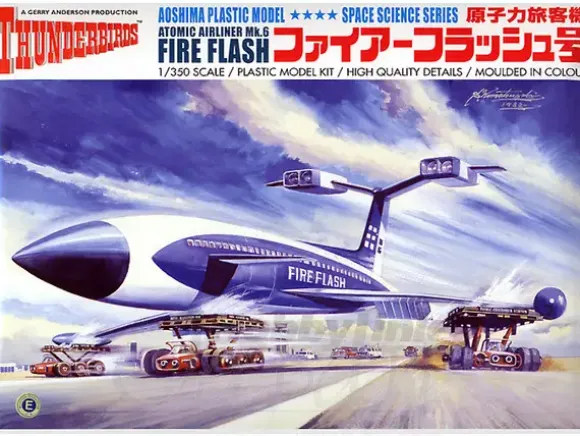 1/350 Atomic Airliner Mk.6 Fire Flash