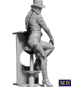 1/24 At the Edge of the Universe. Strange Company's Adventures. Episode I. The First Meeting: Don't even think about... (Figure, Counter & Chair)
