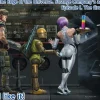 1/24 At the Edge of the Universe. Strange Company's Adventures. Episode I. The First Meeting: Wow, I like it! (3 Figures)