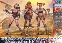 1/24 At the Edge of the Universe. Strange Company's Adventures. Episode IV. We beat them! 3 Figure Set ( MSB24070, MSB24071, & MSB24072)