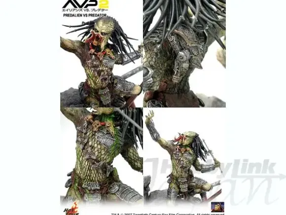 AVP:R Predalien vs Predator Prepainted Diorama Kit
