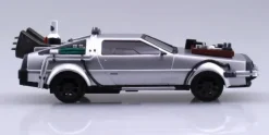 1/43 Back to the Future Part III - Pull-Back DeLorean & Railroad Wheels