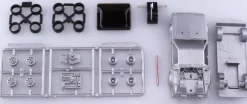 1/43 Back to the Future Part III - Pull-Back DeLorean & Railroad Wheels