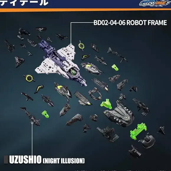 BEASTBOX BEASTDRIVE BD-06 Armor Uzushio (Night Illesion)