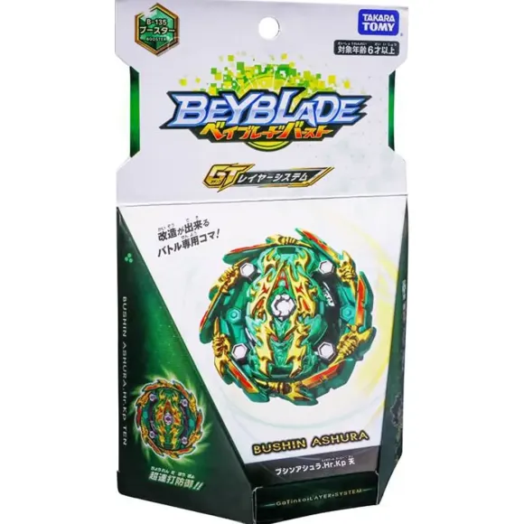 Beyblade Burst: B-135 Booster Bushin Ashura .Hr.Kp Ten