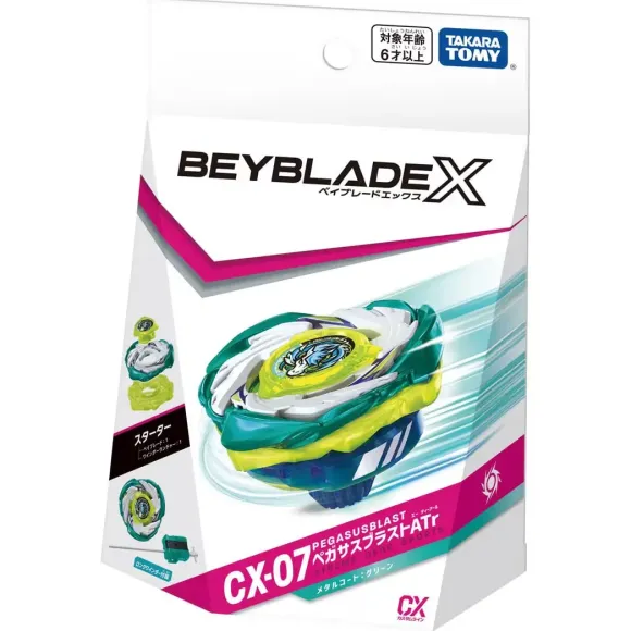 BEYBLADE X CX-07 Starter Pegasus Blast ATr
