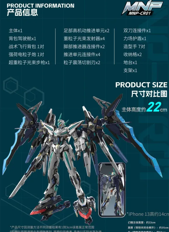BLAZING STARS MNP-CR01 Fantsu Plastic Model Kit