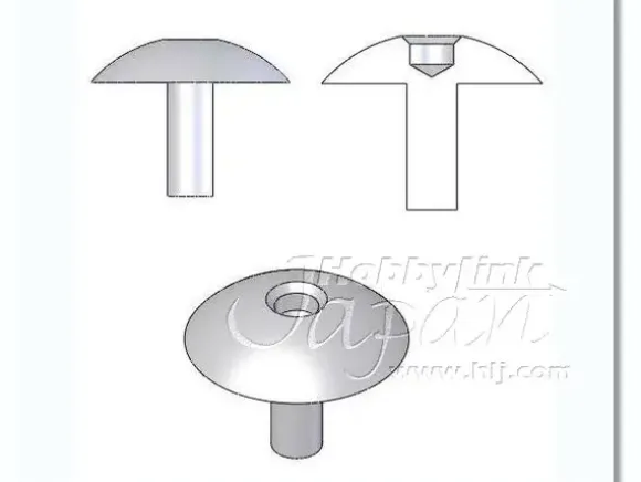 Blind Rivet Head L (30pcs)