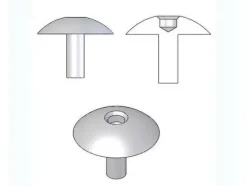 Blind Rivet Head SS (30pcs)