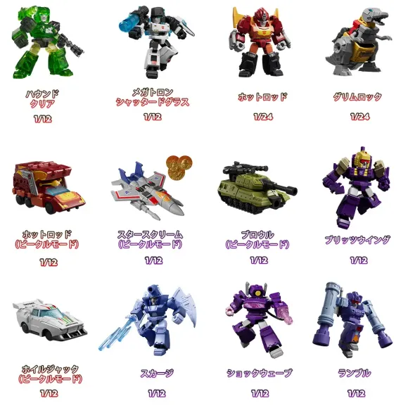 Blokees Transformers 71404 DV04 Tyrants Fury: 1Box (12pcs)