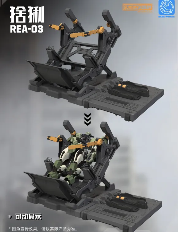 Blue Whale: REA-03 Lynx Plastic Model Kit