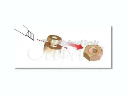 Bolt Head Hexagon Nut M 30pcs
