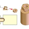 Bolt Head Hexagon Nut MS 30pcs