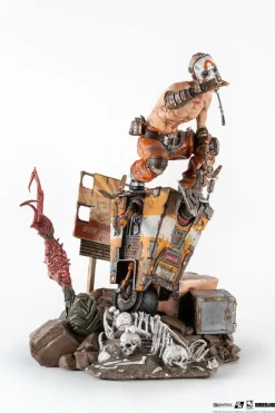 1/6 Borderlands 3/ Psycho with CL4P-TP Diorama Statue