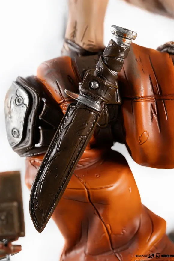 1/6 Borderlands 3/ Psycho with CL4P-TP Diorama Statue