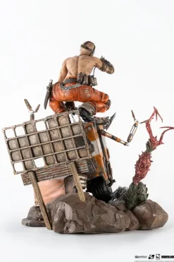 1/6 Borderlands 3/ Psycho with CL4P-TP Diorama Statue