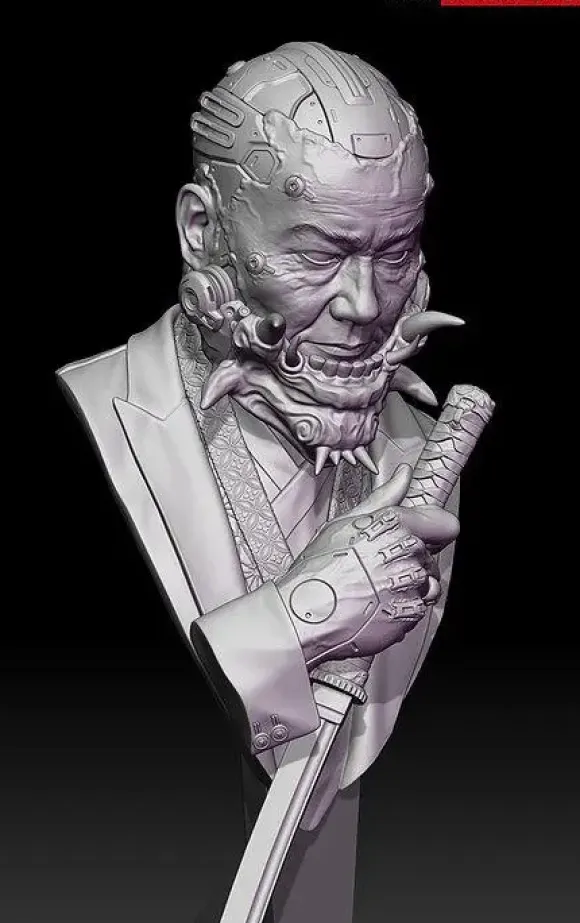 1/10 Bust Cyborg Gangster ONI