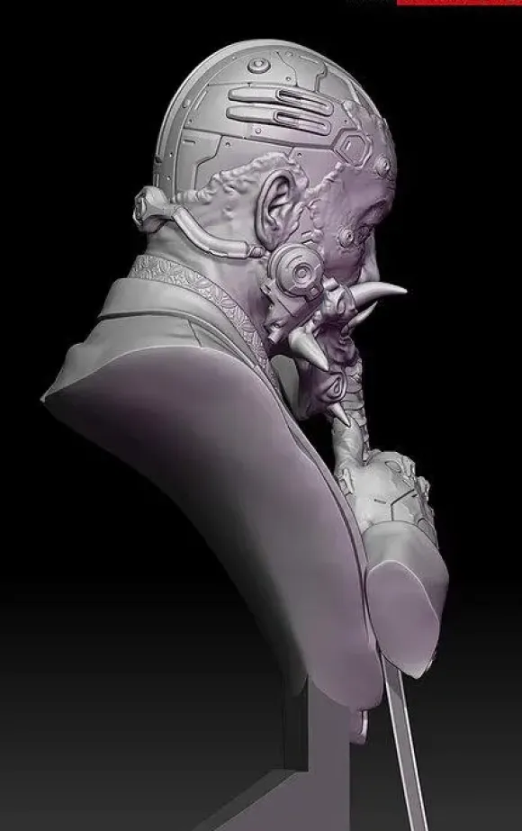 1/10 Bust Cyborg Gangster ONI