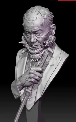 1/10 Bust Cyborg Gangster ONI