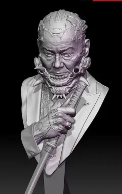 1/10 Bust Cyborg Gangster ONI
