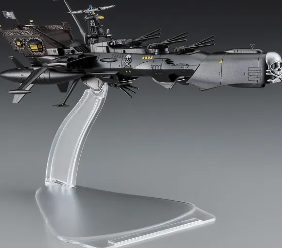 1/2500 Captain Harlock Dimensional Voyage Space Pirate Battleship Arcadia Third Ship (Revised) Assault Type