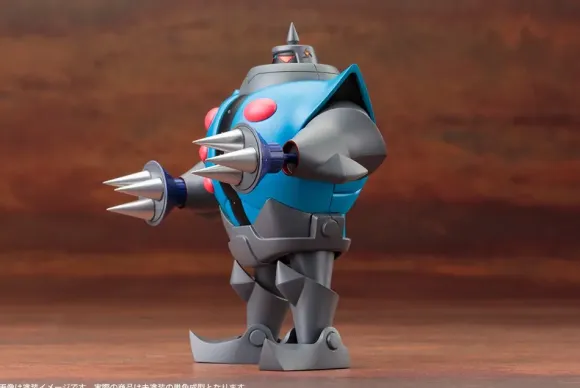 Casshan Showa Mokei Shonen Club Tsume-Robot with Casshan Mini Figure