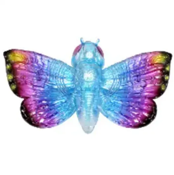 CCP Middle Size Series Godzilla EX (6th) Mothra (1992) Clear Blue Pink Ver.