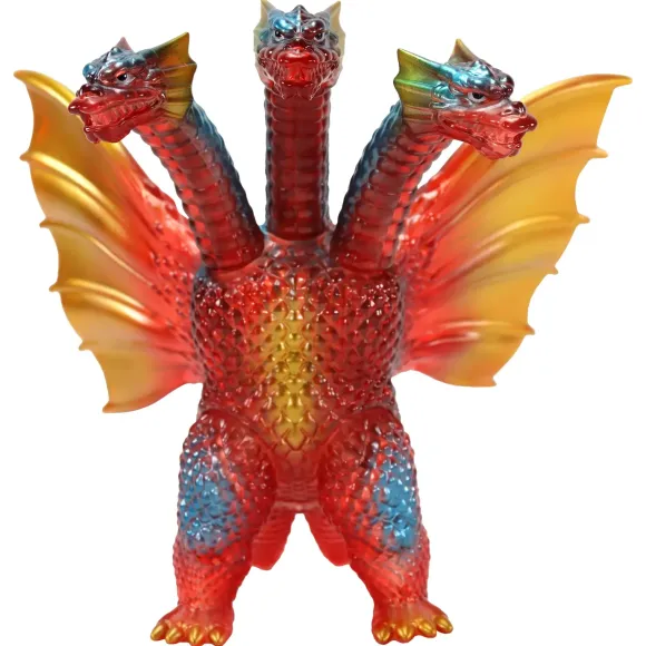 CCP MSS Godzilla EX (12th Edition) King Ghidorah (1991) Retro Red Clear Ver.
