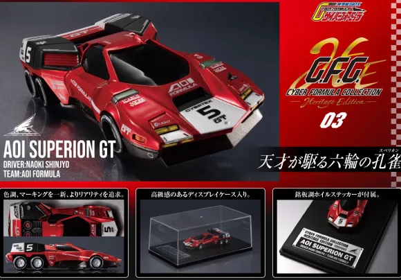 C.F.C. -Heritage Edition- Future GPX Cyber Formula Aoi Superion GT