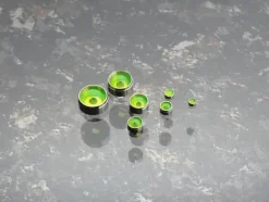 Clear Dome Green M (4.0mm-6.0mm)