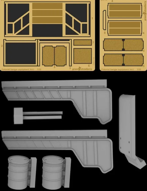 1/32 Colonial Army Hanger Vol.1