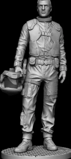 1/32 Colonial Army Pilot