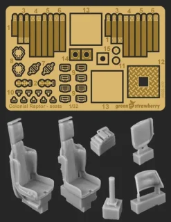 1/32 Colonial Raptor Seats