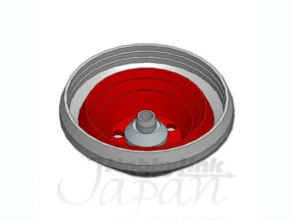 Colored Thruster Flat 12mm (4set)