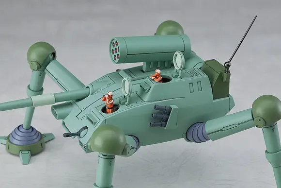 1/72 COMBAT ARMORS MAX15: Abitate F35C Blizzard Gunner (Fang of the Sun Dougram) Reissue