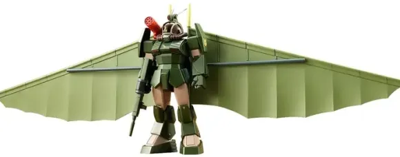 1/72 COMBAT ARMORS MAX25: Soltic H8 Roundfacer Hang Glider Equipment Type (Fang of the Sun Dougram)