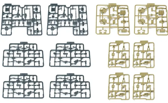 1/144 Combat Engineer Martin Plastic Model Kit (Yellow)