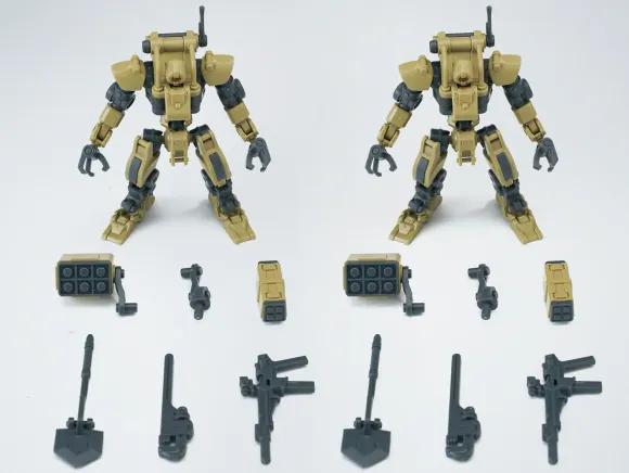 1/144 Combat Engineer Martin Plastic Model Kit (Yellow)