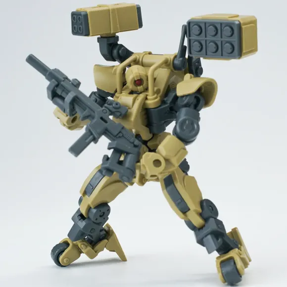 1/144 Combat Engineer Martin Plastic Model Kit (Yellow)