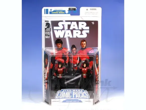 Comic Packs: Antares Draco & Ganner Kreig w/Star Wars Legacy #6