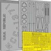 1/600 Constitution-class Starships Marking Masks - TOS "for Revell 04880"